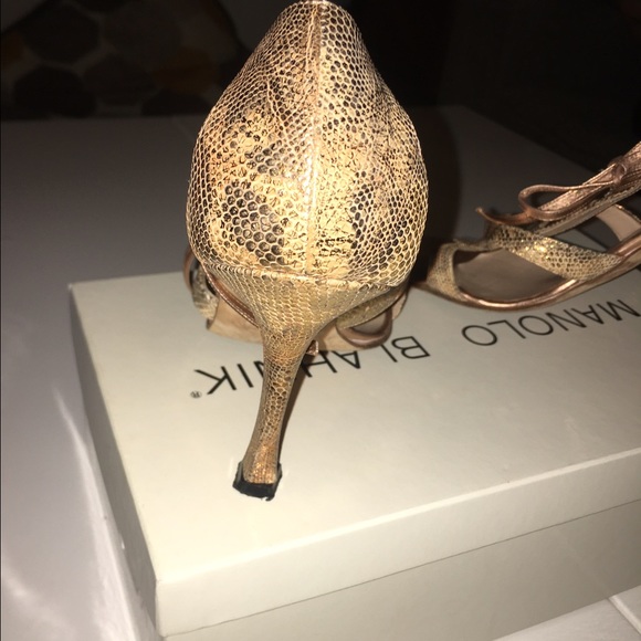 Manolo Blahnik vanusa size 35.5 - Picture 4 of 4